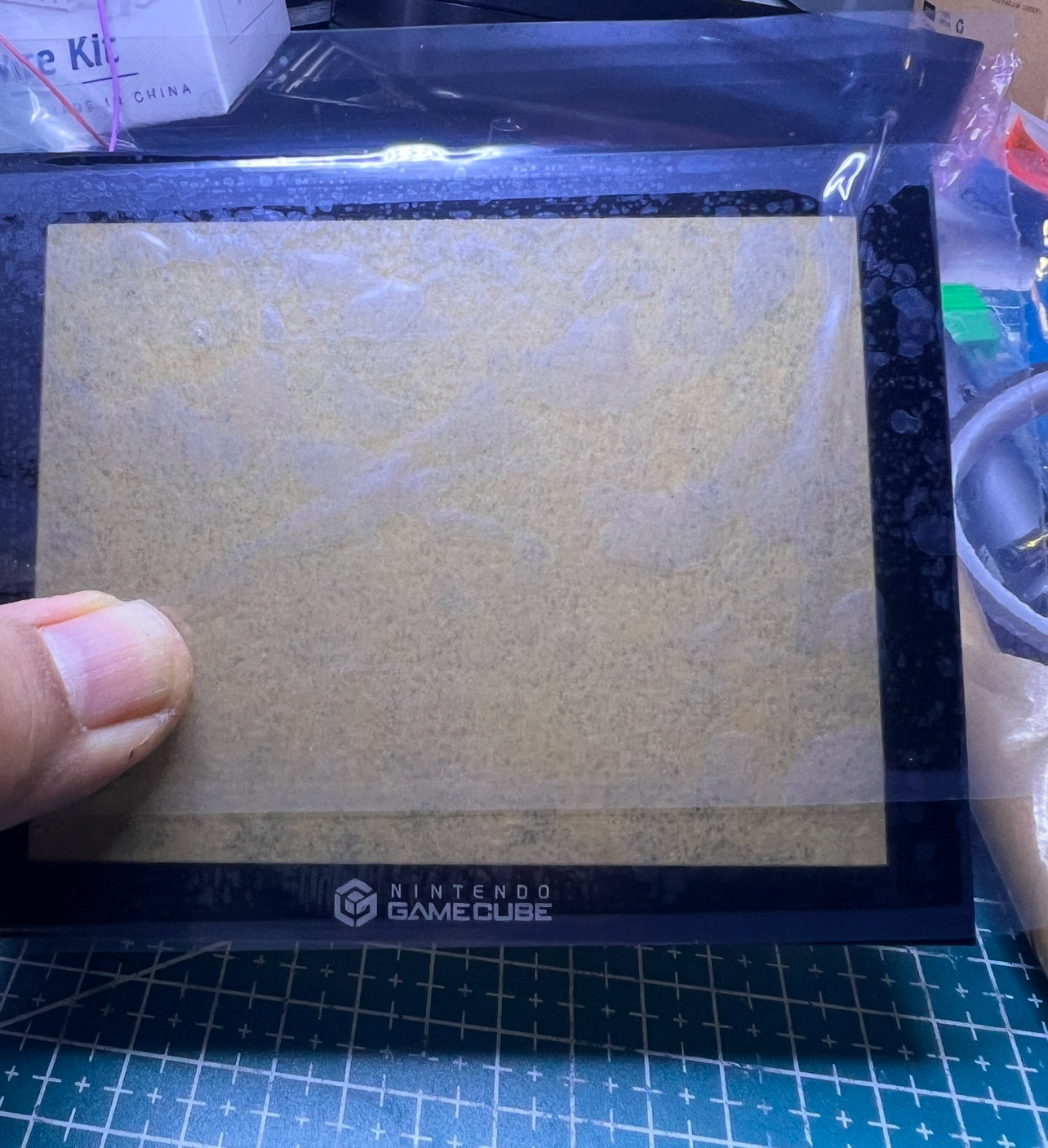 New Gamecube Intec/Interact replacement LCD screen lens