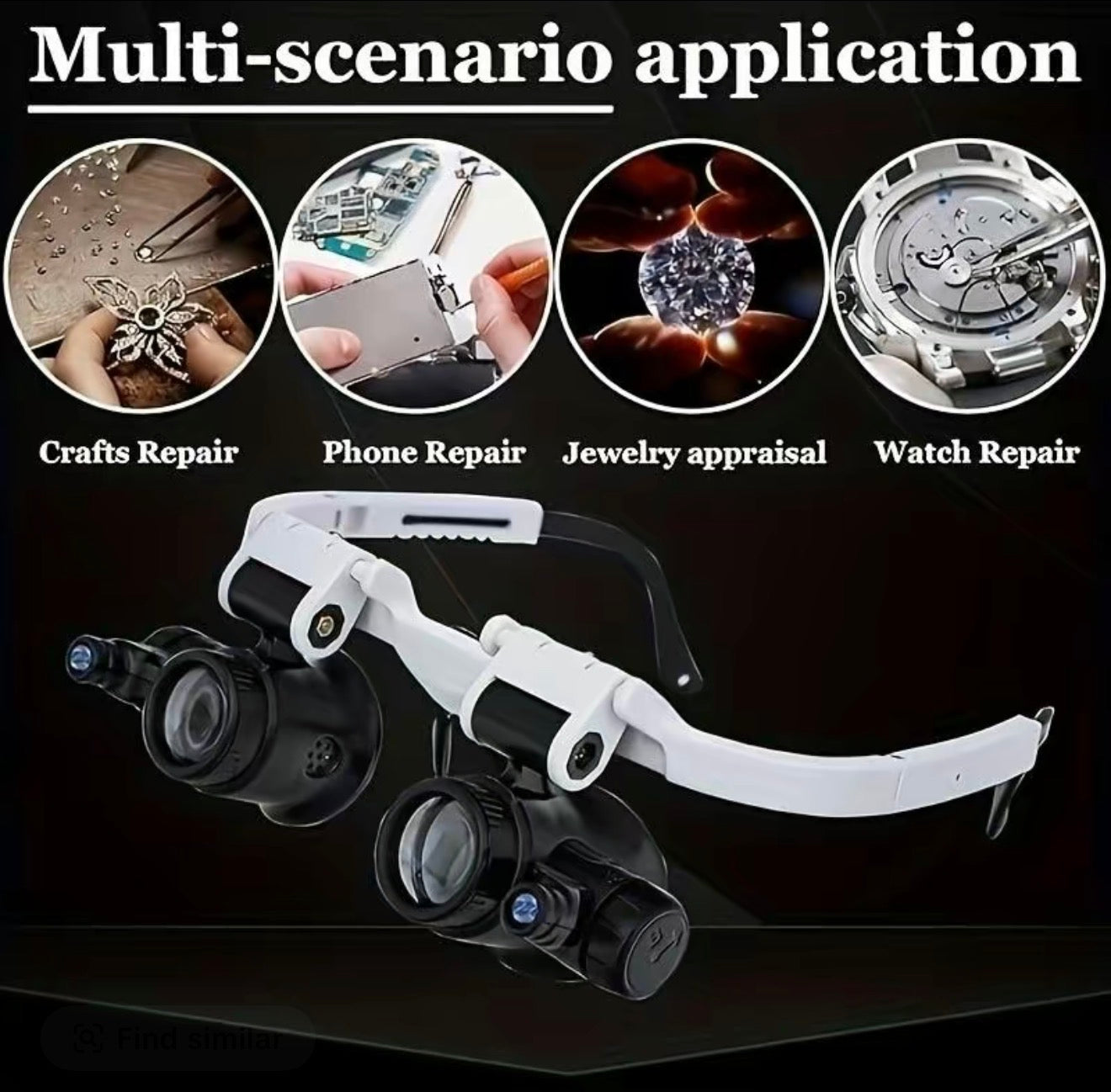 OptiView Head Magnifier