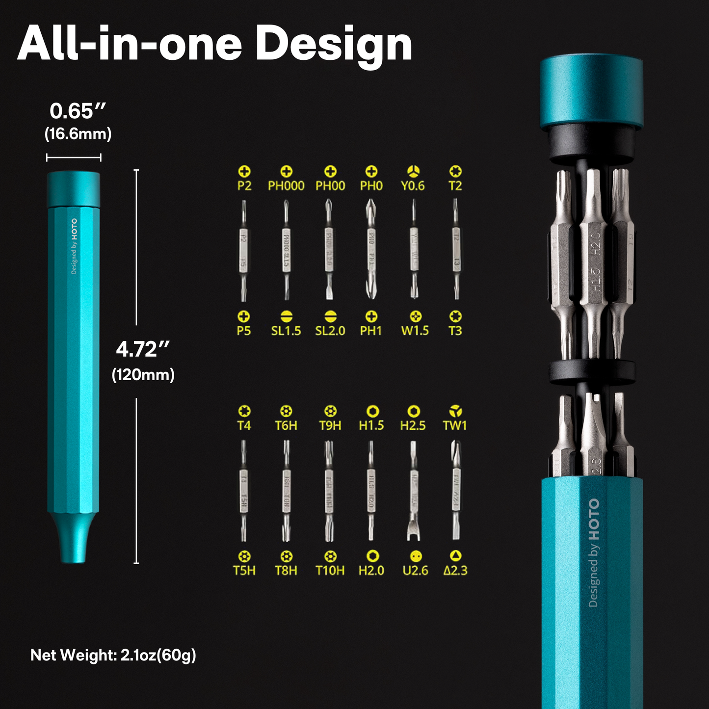 Precision Screwdriver Pen (Manual)